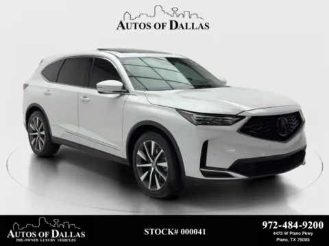 White 2025 Acura MDX Technology Package for sale in Plano, TX