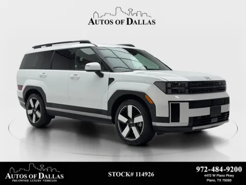 White 2025 Hyundai Santa Fe Limited for sale in Plano, TX