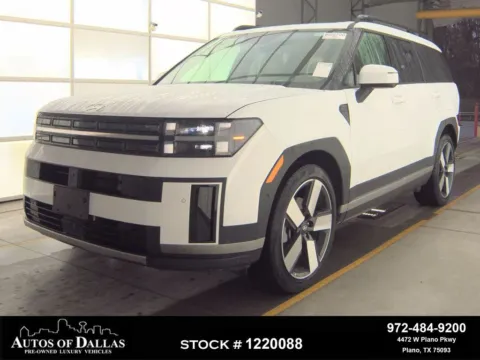 White 2025 Hyundai Santa Fe Limited for sale in Plano, TX