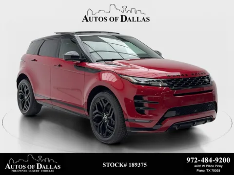 Red 2023 Land Rover Range Rover Evoque Dynamic for sale in Plano, TX