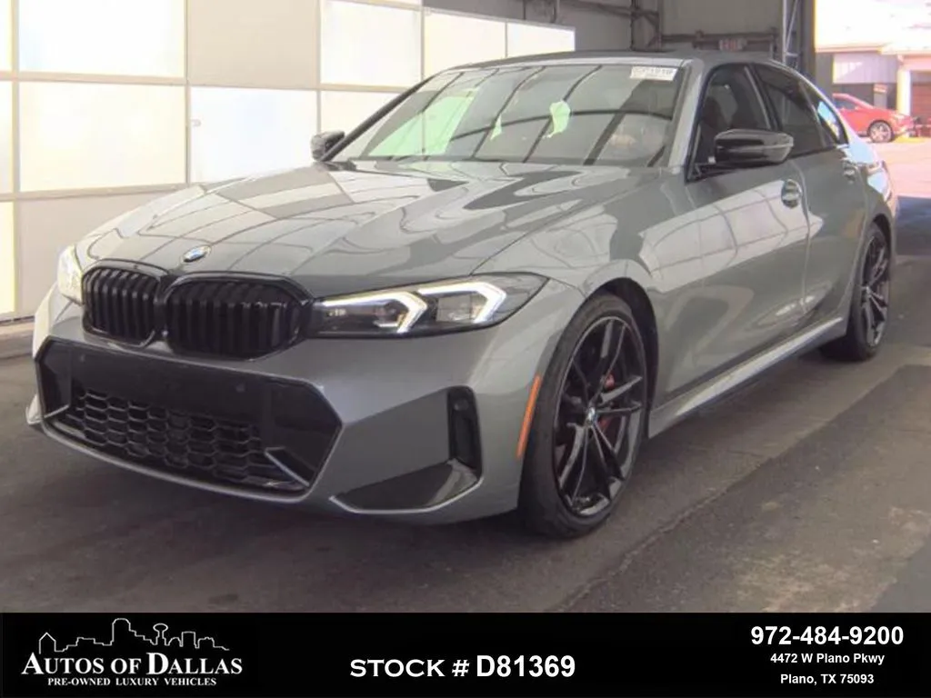 Gray 2024 BMW 3 Series 330i for sale in Plano, TX