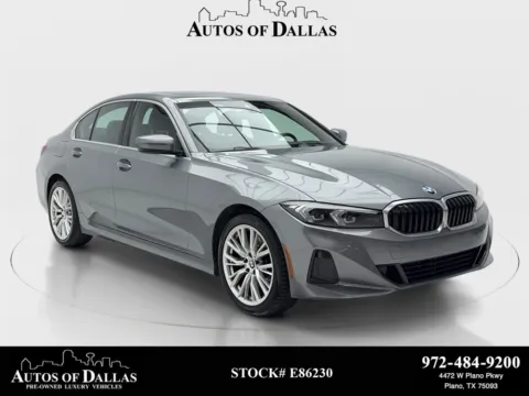 Gray 2024 BMW 3 Series 330i for sale in Plano, TX