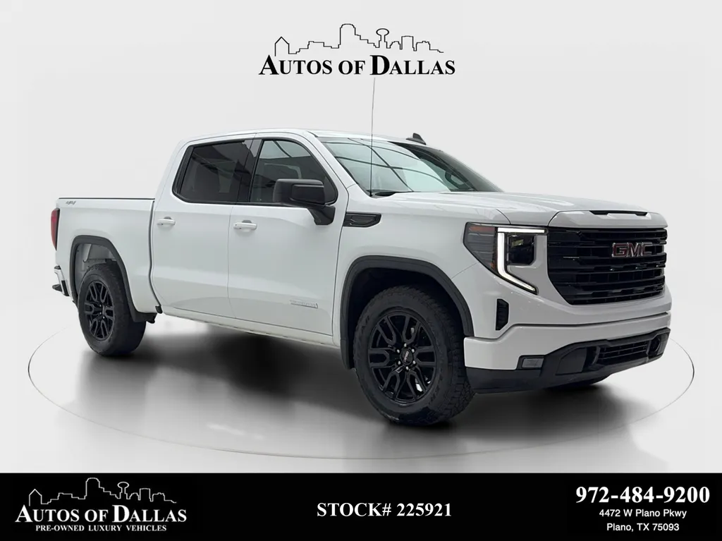 White 2023 GMC Sierra 1500 Elevation for sale in Plano, TX