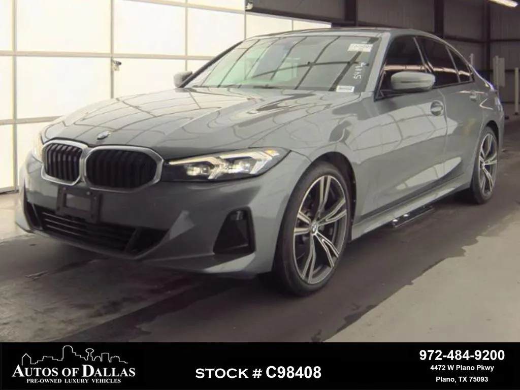 Gray 2023 BMW 3 Series 330i for sale in Plano, TX