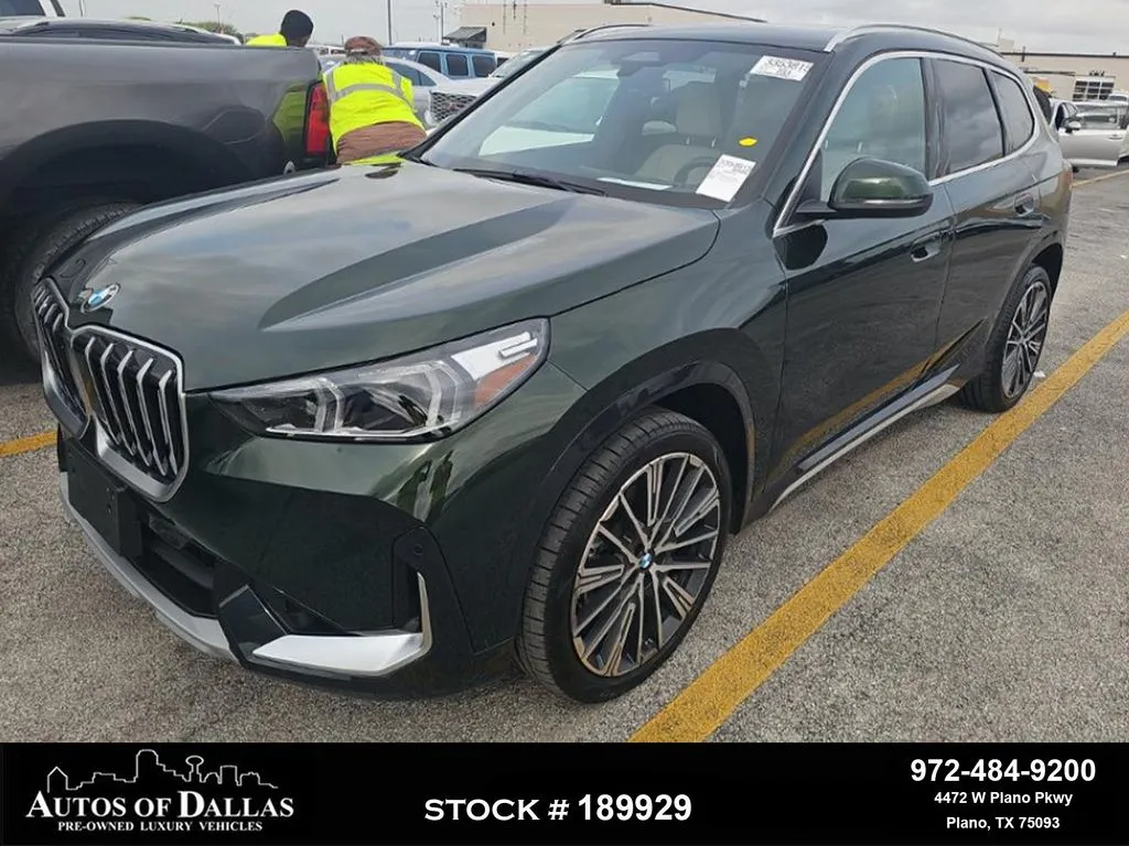 Green 2025 BMW X1 xDrive28i for sale in Plano, TX