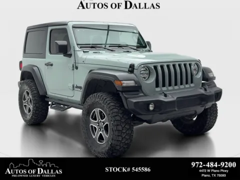Gray 2023 Jeep Wrangler Sport S for sale in Plano, TX