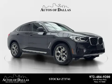 Gray 2025 BMW X4 xDrive30i for sale in Plano, TX