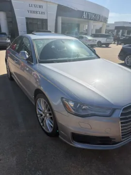 Black 2016 Audi A6 3.0T Premium Plus for sale in Plano, TX