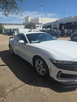 White 2024 Ford Mustang EcoBoost for sale in Plano, TX