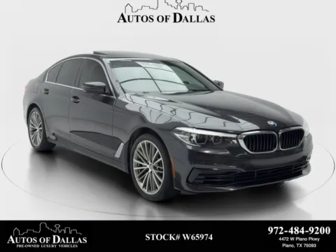Gray 2020 BMW 5 Series 530i for sale in Plano, TX