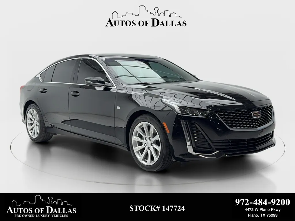 Black 2023 Cadillac CT5 Luxury for sale in Plano, TX