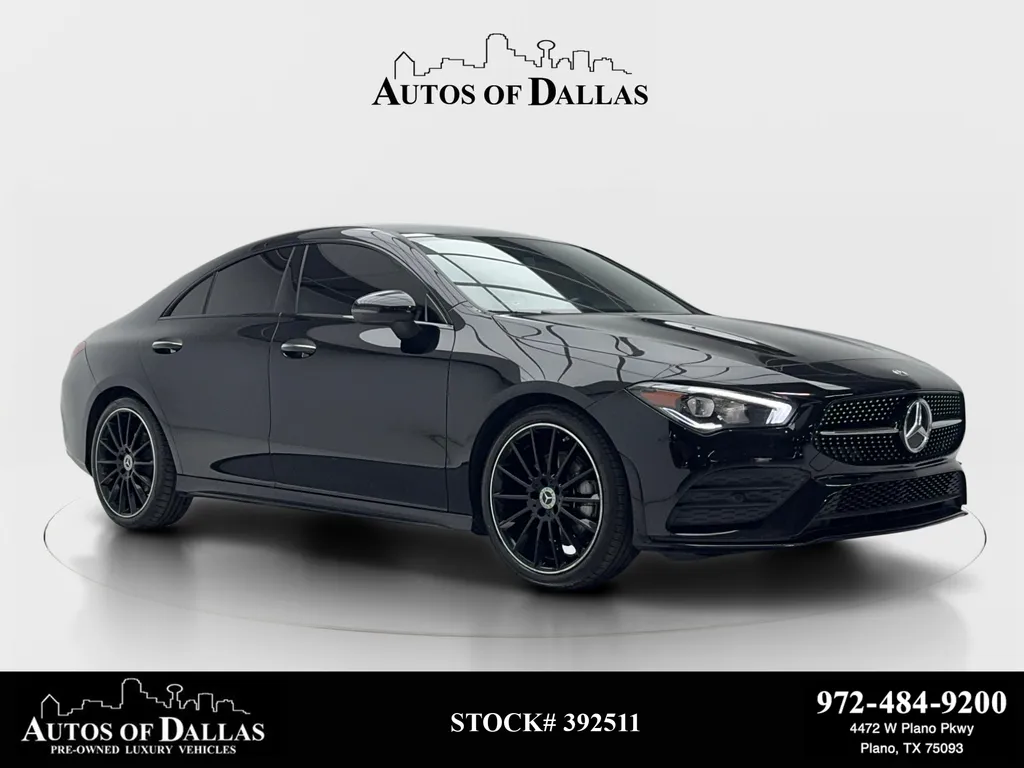 Black 2023 Mercedes-Benz CLA 250 for sale in Plano, TX