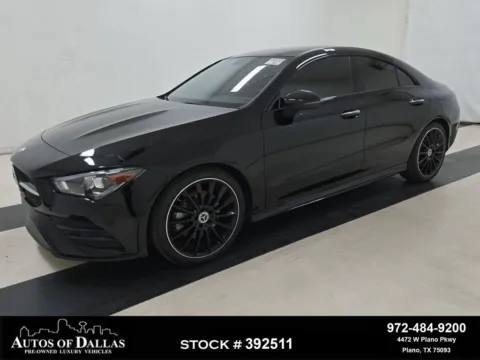 Black 2023 Mercedes-Benz CLA 250 for sale in Plano, TX