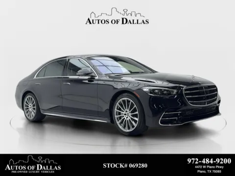 Black 2022 Mercedes-Benz S-Class S 500 for sale in Plano, TX