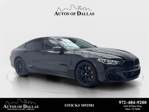 Black 2023 BMW 8 Series M850i xDrive Gran Coupe for sale in Plano, TX
