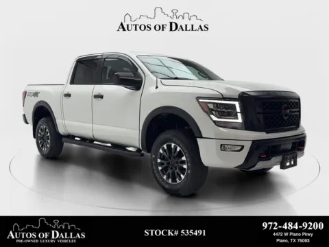 White 2021 Nissan Titan PRO-4X for sale in Plano, TX