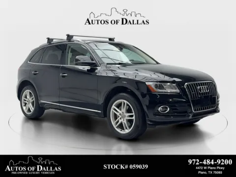 Black 2017 Audi Q5 2.0T Premium Plus for sale in Plano, TX
