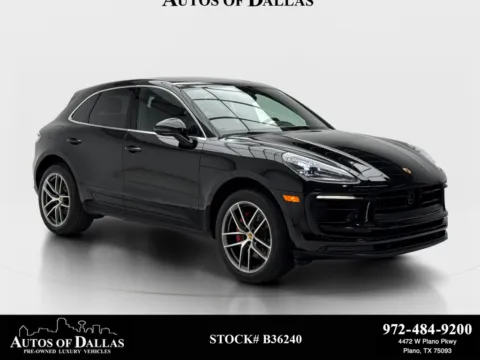 Black 2023 Porsche Macan S for sale in Plano, TX