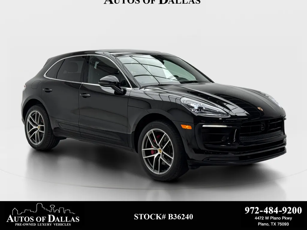 Black 2023 Porsche Macan S for sale in Plano, TX