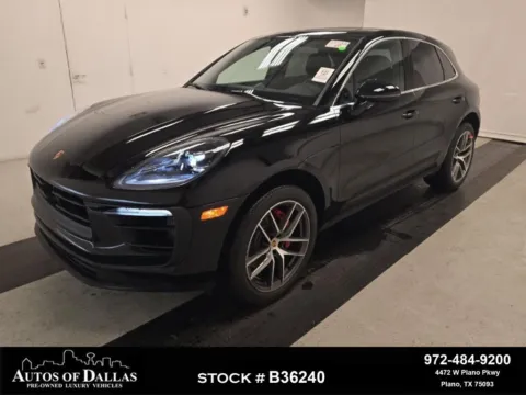 Black 2023 Porsche Macan S for sale in Plano, TX