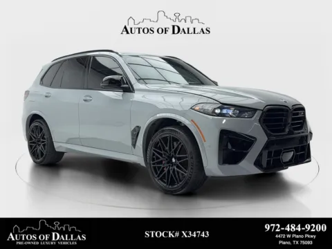 Gray 2025 BMW X5 M Competition for sale in Plano, TX