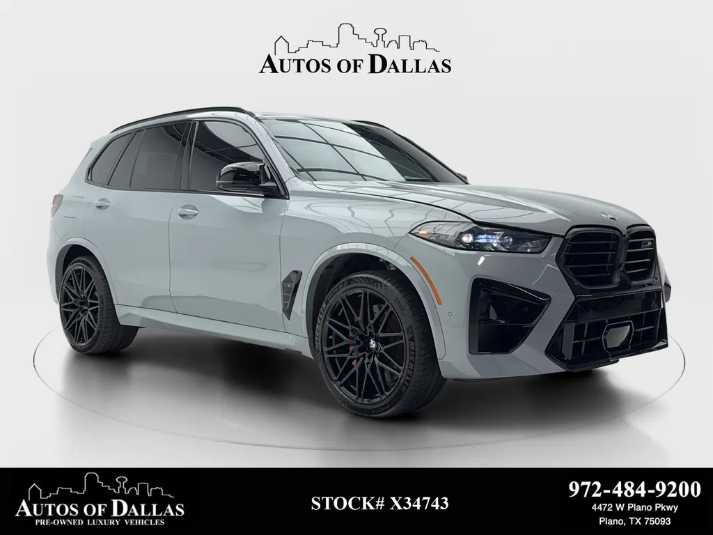 Gray 2025 BMW X5 M Competition for sale in Plano, TX