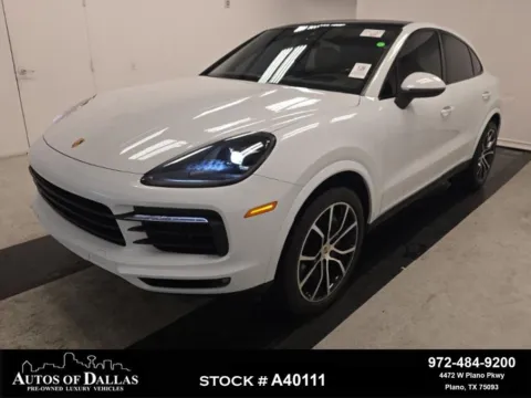 White 2021 Porsche Cayenne Coupe for sale in Plano, TX