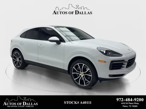 White 2021 Porsche Cayenne Coupe for sale in Plano, TX