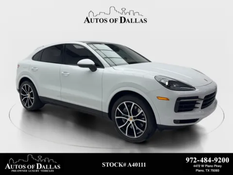 White 2021 Porsche Cayenne Coupe for sale in Plano, TX