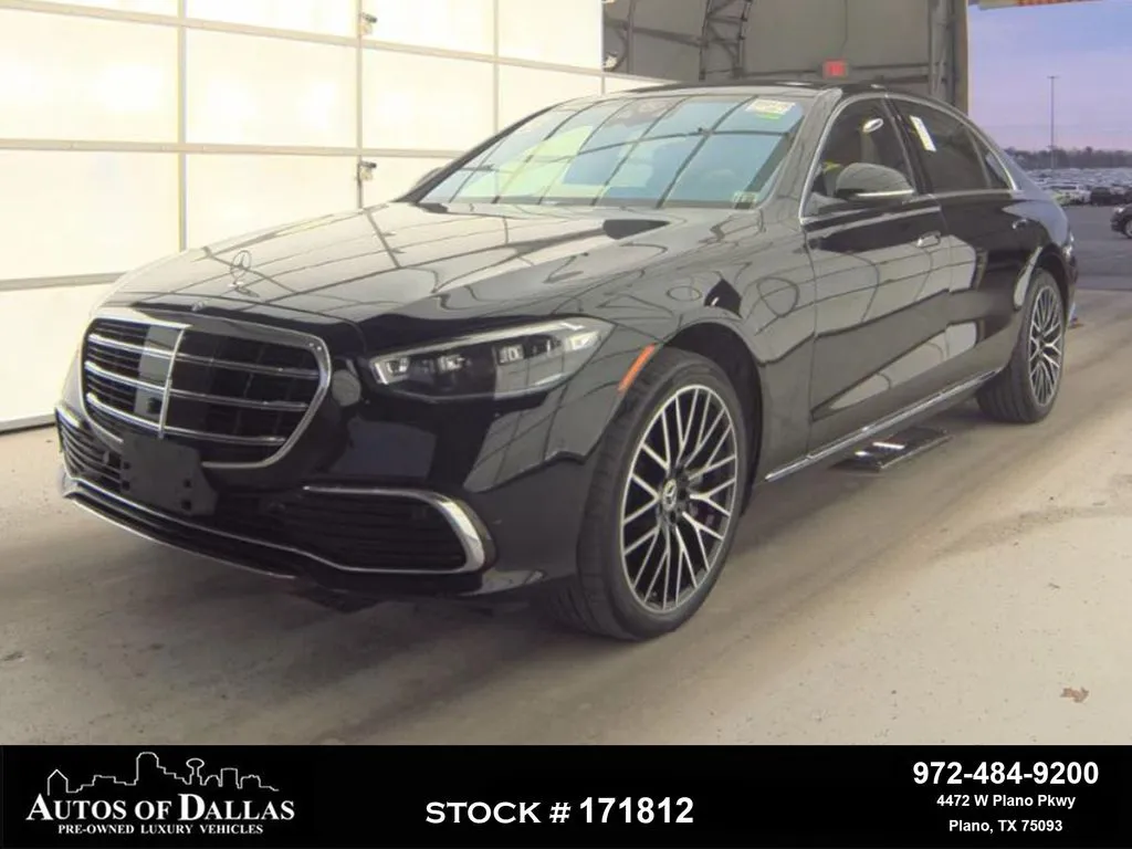 Black 2023 Mercedes-Benz S-Class S 580 for sale in Plano, TX