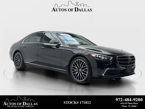 Black 2023 Mercedes-Benz S-Class S 580 for sale in Plano, TX