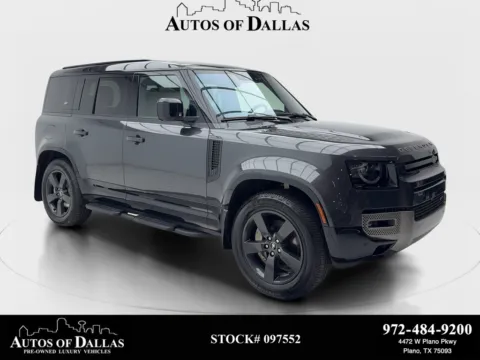 Gray 2022 Land Rover Defender 110 X-Dynamic SE for sale in Plano, TX