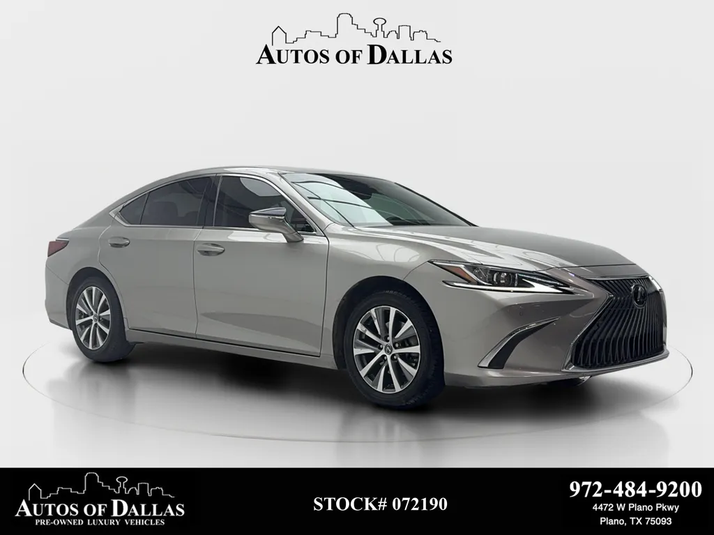 Silver 2020 Lexus ES 350 for sale in Plano, TX