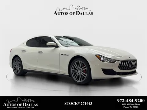 White 2018 Maserati Ghibli S for sale in Plano, TX