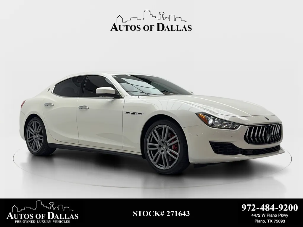 White 2018 Maserati Ghibli S for sale in Plano, TX