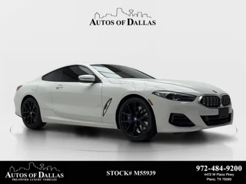 White 2023 BMW 8 Series 840i for sale in Plano, TX