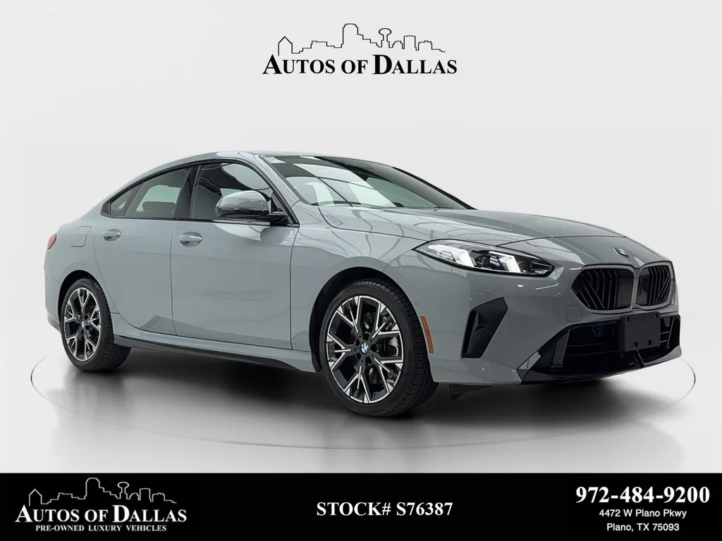 Gray 2025 BMW 2 Series 228 xDrive Gran Coupe for sale in Plano, TX