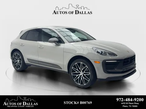 Gray 2023 Porsche Macan T for sale in Plano, TX