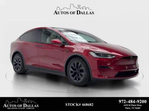 Red 2025 Tesla Model X for sale in Plano, TX