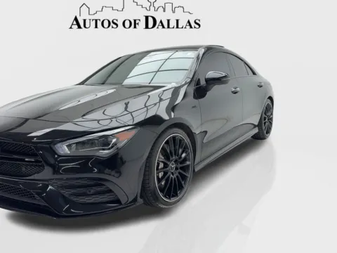 Another view of 2023 Mercedes-Benz CLA 35 AMG NIGHT PKG,NAV,CAM,PANO,BLIND SPOT for sale in Plano, TX at Autos of Dallas - Plano