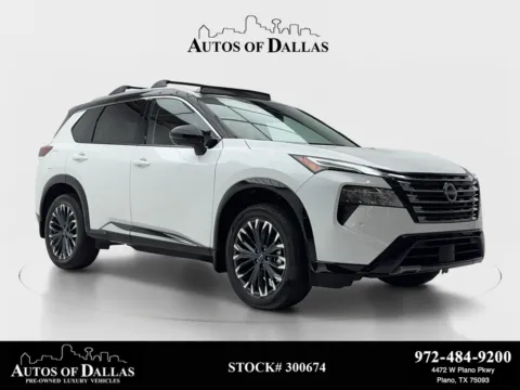 White 2025 Nissan Rogue Platinum for sale in Plano, TX