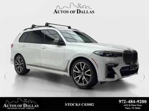 White 2020 BMW X7 M50i for sale in Plano, TX