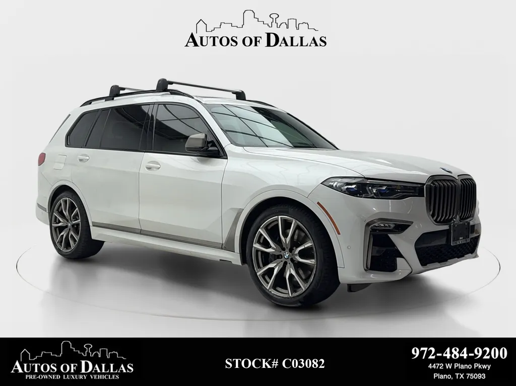 White 2020 BMW X7 M50i for sale in Plano, TX