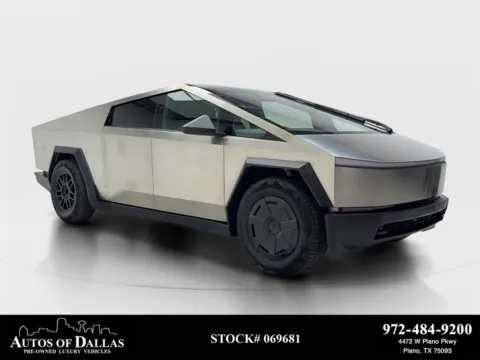 Blue 2025 Tesla Cybertruck for sale in Plano, TX