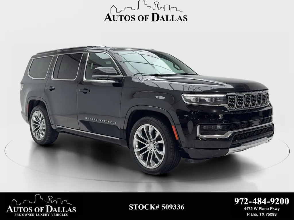 Black 2023 Jeep Grand Wagoneer Series II for sale in Plano, TX