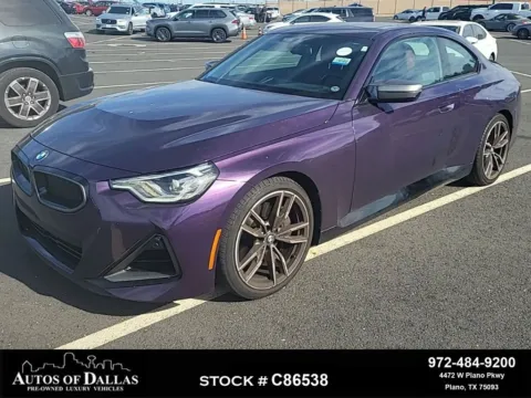Purple 2023 BMW 2 Series M240i for sale in Plano, TX