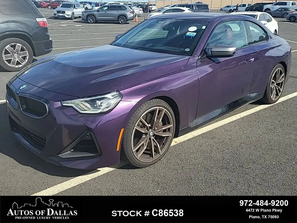 Purple 2023 BMW 2 Series M240i for sale in Plano, TX