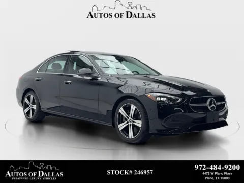 Black 2025 Mercedes-Benz C-Class C 300 for sale in Plano, TX