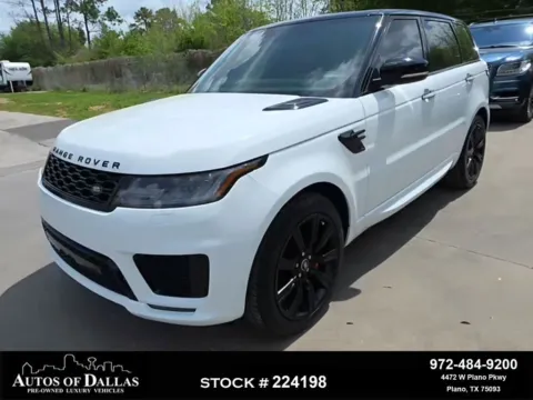 Gray 2022 Land Rover Range Rover Sport HST for sale in Plano, TX