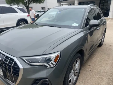 Gray 2020 Audi Q3 Premium Plus S line for sale in Plano, TX